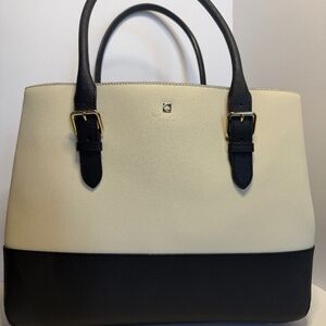 Kate Spade Cove Street Colorblock Satchel, Porcelain/Black